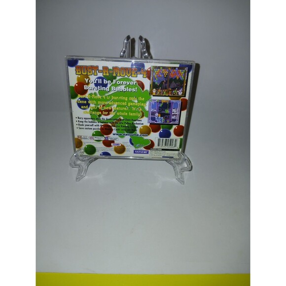 Bust-A-Move 4 Sony Playstation 1 PS1 1998 Natsume Tommo Complete Tested Vintage - Picture 9 of 16